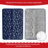 Soft Dog Crate Mat (36" X 23"), Personalized Dog Bed Mat with Cute Prints, Anti-Slip Bottom, Machine Washable Kennel Pad