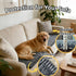 (Grey,23.6''59'') Dog Car Seat Cover, Pet Couch Covers for Car and Sofa, Non-Slip Backseat Pet Bed Mat, Machine