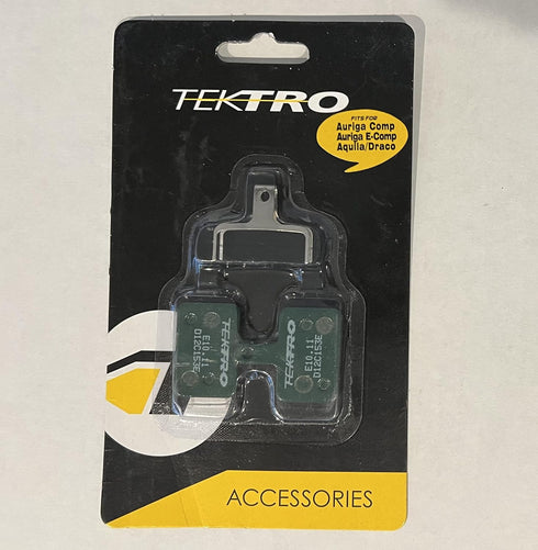 TEKTRO E10.11 Resin Disc Brake Pads, Organic Resin for Smooth & Powerful Braking