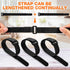 HESTYA 12 Pieces Adjustable Bike Rack Straps, 26 Inches Cinch Straps for Transporting Bicycles