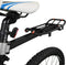 Ibera Bicycle Seatpost-Mounted Commuter Carrier Rack - Regular Size Rack Only, Rack and Trunk Bag Combo