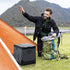 ZENFUN Portable Camping Toilet, Foldable Toilet for Adults, Porta Potty with Thick Black Garbage Bag for Outdoor