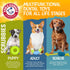 Arm & Hammer for Pets Boomerang Chew Toy, Durable Baking Soda Infused Teething Toy for Adult Dogs, Interactive