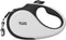 TUG XL 360° Tangle-Free Retractable Dog Leash, Anti-Slip Handle, 26 ft Strong Nylon Tape, Extra Large, White