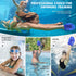 Swim Paddles Hand, Adjustable Straps Swim Paddles for Lap Swimming, Swimming Equipment for Women Men Children