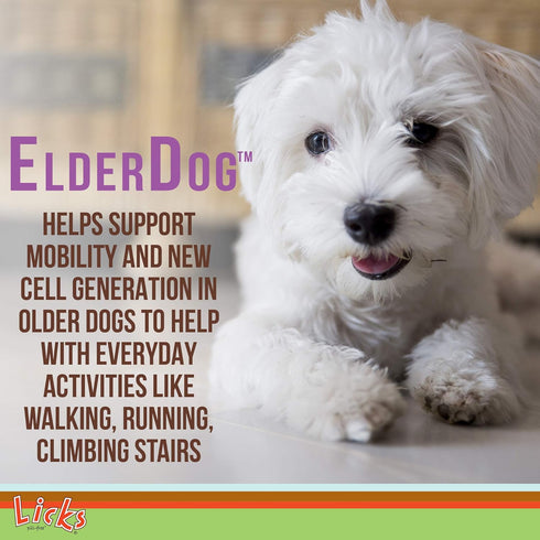 Licks Pill-Free ElderDog Small Breed Vitamins & Supplements for Joint and Immune Support