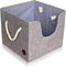 Tug's Stuff Perfect Size Dog Toy Box - Pet Storage Basket for Leash, Blankets, Treats, Clothes, Accessories