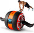 Squatz Digital Ab Roller Wheel - Ultra Wide with Pilates Mat for Abdominal and Core Strength Training