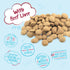 Charlee Bear Original Crunch Beef Liver Dog Treat, 16 oz bag - Natural Training Treats Made in USA