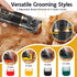 3-Speed, FURBONA Dog Grooming Kit with LED Display, Low Noise, Rechargeable, Cordless, Waterproof Clippers for Dogs