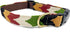 Handmade Cotton Weave Dog Collar - A Tail We Could Wag Harvest Chevron (Medium (1" Width): 14-20")