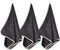 Hoiny 3 Pack Microfiber Gym Towels (14.2" x 30"), Super Soft, Quick Drying,