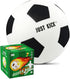 SRG Silent Foam Soccer Ball Airless Indoor House Ball for Quiet Training,