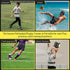 Football Kick Trainer, Adjustable Hands-Free Soccer Training Aid Equipment for Kids and Adults, Fits 3-5 Balls
