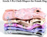 5Pcs Female Dog Diapers - Premium Reusable Diapers for Doggie in Heat - Highly Absorbent Dog Diapers Female for Pet