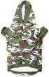 DroolingDog Camo Hoodie for Large Dogs, XXXL, Green