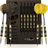 Premium Steel Tip Darts Set, Professional Darts, Brass Barrels, Metal Tip Darts, Extra Flights, (12) Aluminum Shafts