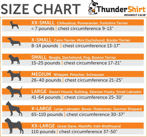 ThunderShirt Medium Platinum Sport for Dogs - Calming Vest for Dog Anxiety Relief