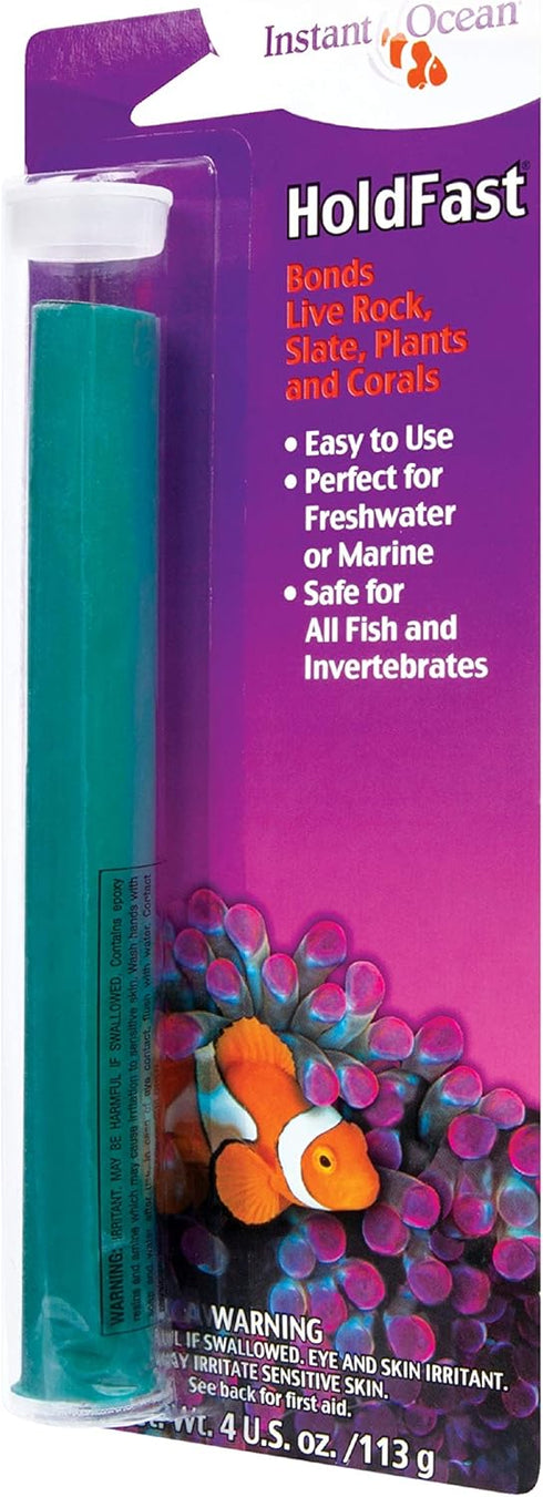Instant Ocean HoldFast Epoxy Stick, Fish Safe, 4 oz