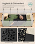 20 49.2 24.8 16.5 Inches, ULPC009W01 SONGMICS Panels Guinea Pig Playpen,Removable Oxford Fabric Mat,Small Animal Pen