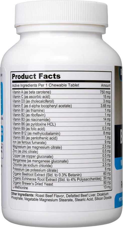 3in1 Blood Aid for Dogs, Immunity & Energy Supplement, Maintains Blood Health and Normal Red Blood Cell Levels