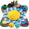Arrowbash Snuffle Mat for Dogs Cats 18.8 x 18.8 Inch Interactive Sniff