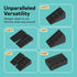 Squat Wedge Set of 3 - Slant Board for Calf Stretching, 520 LBS Weight Capacity