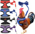 LUODAKA 4Pcs Adjustable Chicken Harness Safe Convenient Breathable Comfortable Suitable for Small Animal