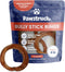 Pawstruck 4" All-Natural Bully Stick Rings for Dogs - Rawhide-Free, 100% Beef Dental Chew Bones - 3 Pack