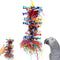Bonka Bird Toys 1042 Duo Foraging Heart Vine Shredding Natural Parrot Toy for Quaker Conure Budgie