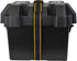 24 24 9065-1 Attwood PowerGuard Vented Battery Box, For Group Batteries, Includes Strap & Mounting Hardware, Black