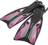 Phantom Aquatics Rapido Boutique Collection Adjustable Snorkel Fin with Carry Bag (Pink, ml/XL, 9-11)