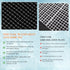 Aquarium Anti-Jump Net, Escape-Proof Fish Screen Replacement for Tank Covering