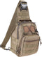 Qcute Tactical Backpack, Waterproof Military Cross-body Molle Sling Shoulder Bag for Outdoor Everyday Carry