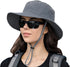 Rosoz Sun Hat for Men and Women - Boonie Bucket Hat with Wide Brim for Fishing, Safari, Beach, Garden UV Protection