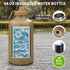 64 oz DEFUNX Half Gallon Water Bottle Insulated with Sleeve - Tactical Stainless Steel Water Jug with MOLLE Water