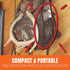Nationwide Scents Deer Grunt Call and Rattle Bag Combo - Durable All-Weather Hunting Calls for Whitetail