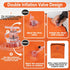 Pet Soft Dog Float Raft - Inflatable Swimming Float for Summer (Small, Orange)