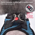 Dog Harness Step-in Breathable Vest Harnesses for Small/Medium Dogs (Blue)