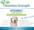 Vitamin C for Dogs to Support Cardiovascular Health, Immune System, Free Radical Defenses, 120 Chewable Tablets