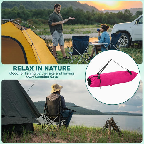 PATIKIL Foldable Camp Chair Replacement Bag, Camping Chairs Folding Chair Carry Bag with Adjustable Shoulder Strap