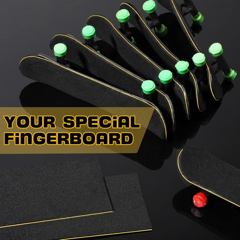 100 110x36mm Pcs Fingerboard Grip Tape, No-Slip Foam Grip Tape for Finger Skateboards, Fingerboard Accessories