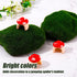 Gosknor 3pcs Jumping Spider Mushroom Hide for Spoods, Resin Jumping Spider Hideout House Cute Jumping Spider Mushroom