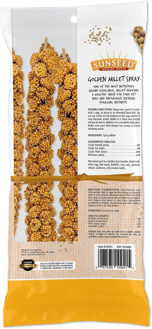 Sun Seed Company Millet Spray, 4oz