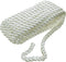 Seachoice Dock Rope for Boating, 3-Strand Twisted Nylon Dock Line, ?-Inch x 15 Feet, White, 42511