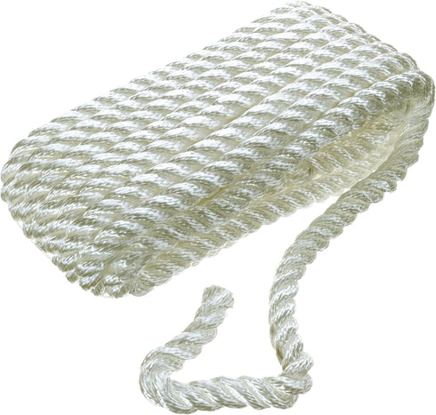 SEACHOICE 3-Strand Twisted Nylon Dock Line