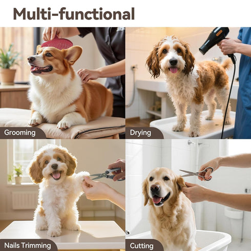 42" 27"-39" 2.76", Hammock 2 Trimming Adjustable Pet Grooming Arm for Table: Height & Width, Clamp Fits Up to Includes