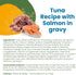 almo nature Classic Complete Wet Cat Food Tuna Recipe with Salmon in gravy 2.47 oz (Pack of 12)