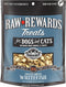Northwest Naturals Raw Rewards Freeze-Dried Whitefish Treats for Dogs and Cats, 10 Oz, Healthy Bite-Sized Pieces