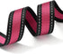 Mile High Life Pink Dog Collar for Small Dogs - Nylon Reflective Light Weight Puppy Collar (X-Small)